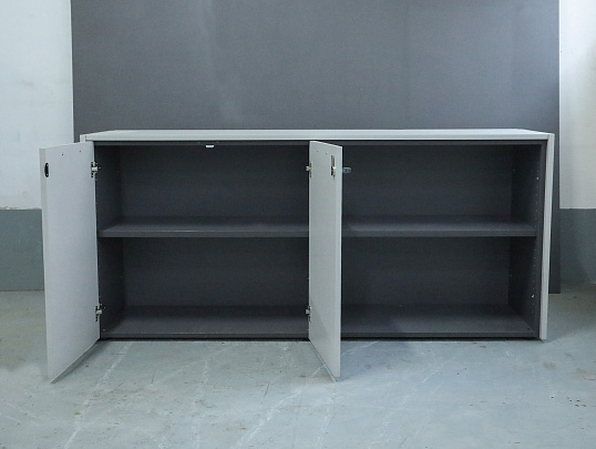 Тумба под оргтехнику UFFIX Essence ЛДСП Серый Италия