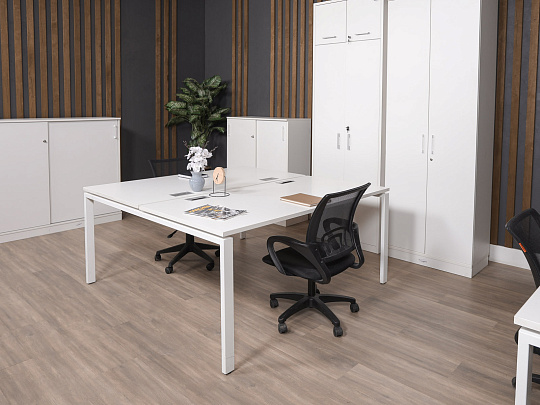 Комплект офисной мебели ЛДСП Белый Россия