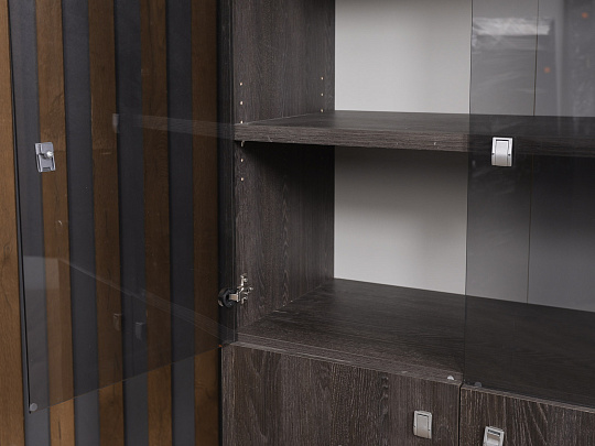 Шкаф для документов Экспро Vasanta ЛДСП Венге Россия