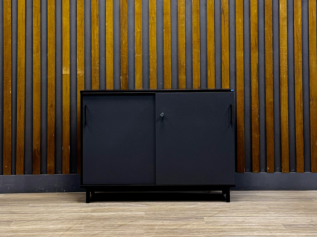 Комод-Греденция ЛДСП Чёрный (ГДЧ-281225)