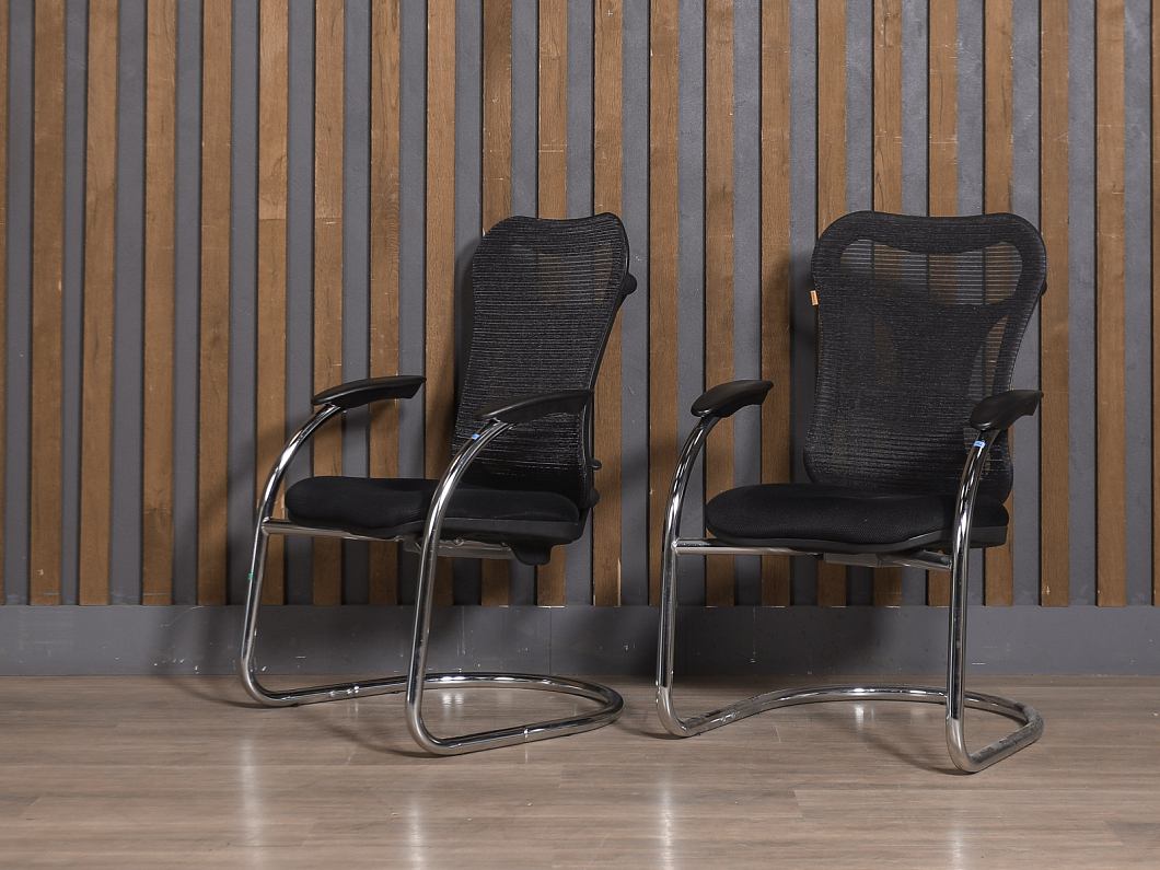 Конференц-кресло Сетка Чёрный (КФСЧ-211125)