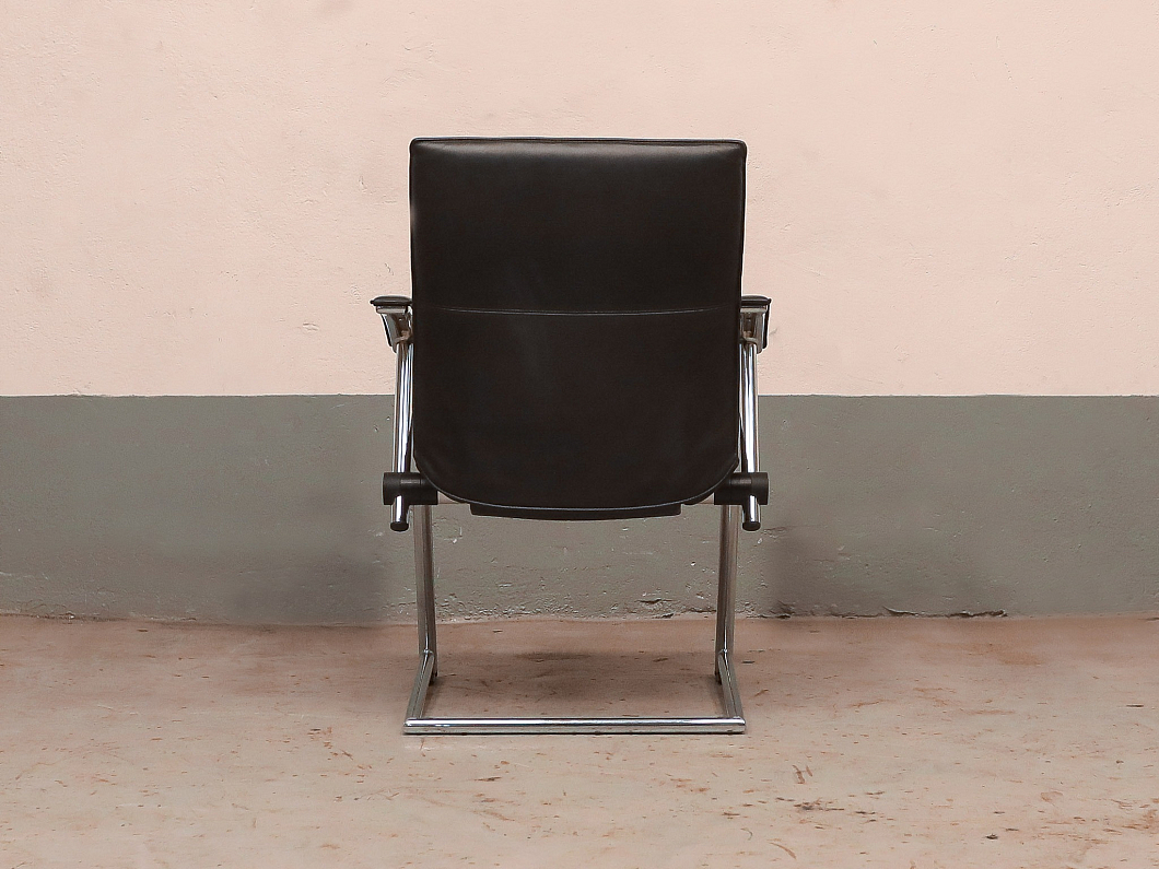 Конференц-кресло GRAMMER office Tiger Кожа Чёрный Германия (КФКЧ-190326)