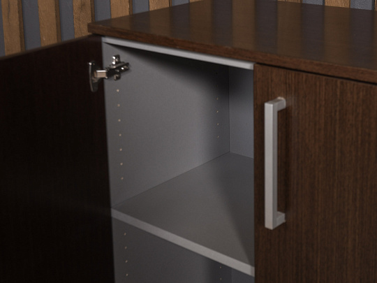 Тумба под оргтехнику ЛДСП Венге