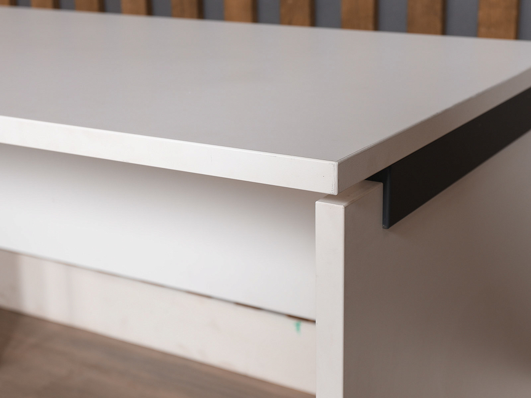 Стол прямоугольный ЛДСП Белый (СПБ-250725)