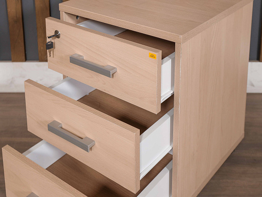 Тумба подкатная ЛДСП Бук