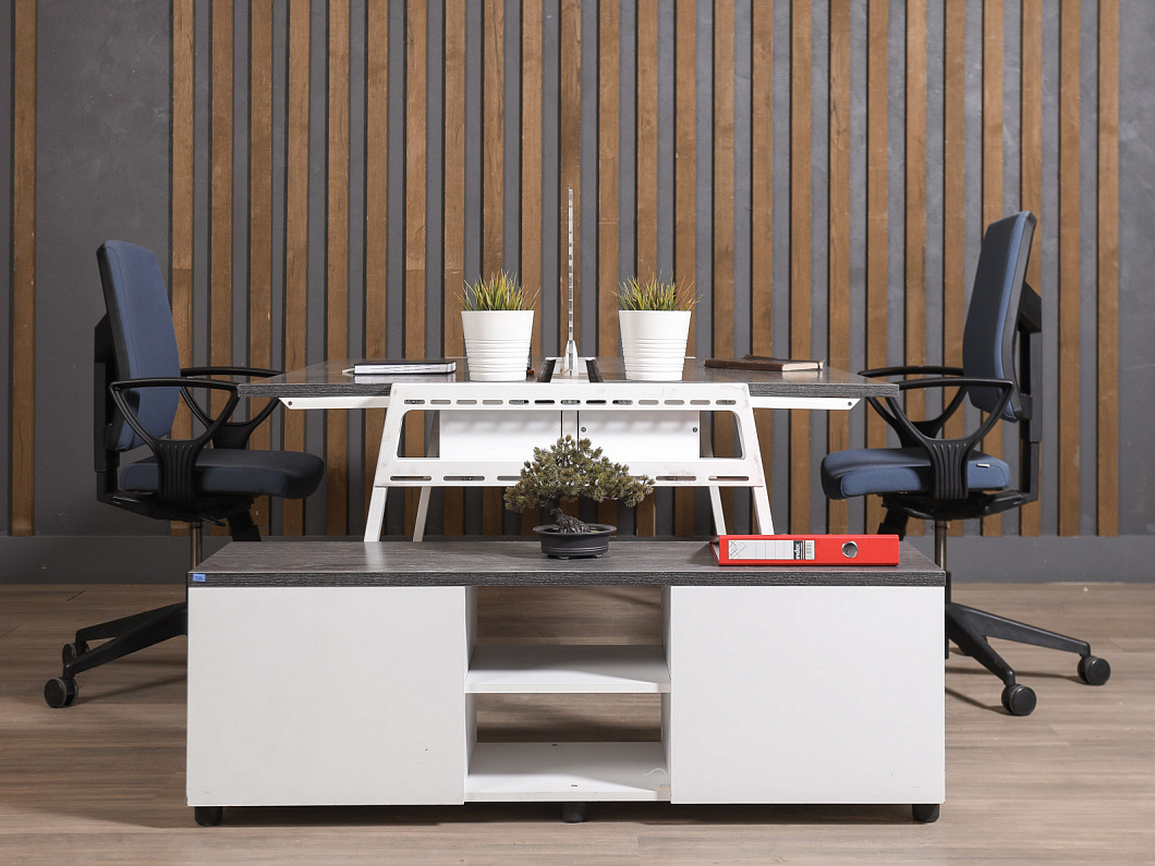 Комплект офисной мебели ЛДСП Венге (БС2ВГ-131225)