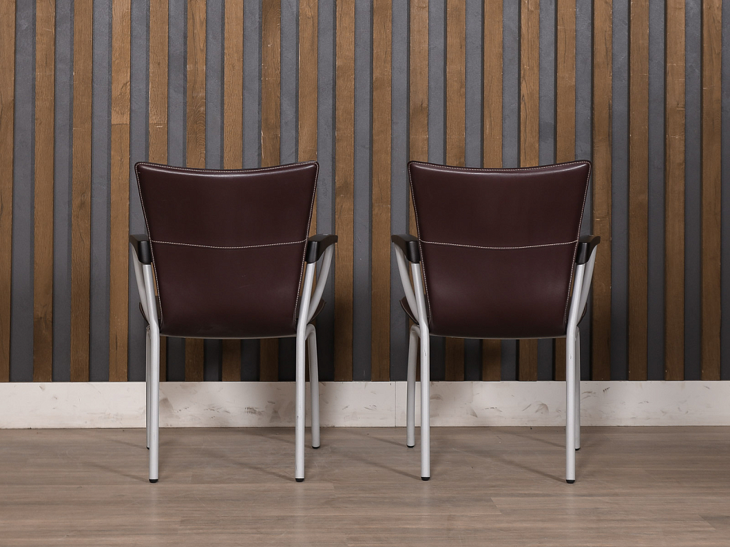 Конференц-кресло Codutti Master Point Кожа Фиолетовый Италия (КФЭФ-090725)