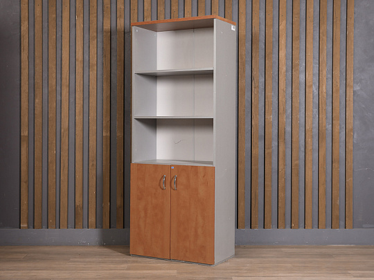 Шкаф для документов ЛДСП Вишня