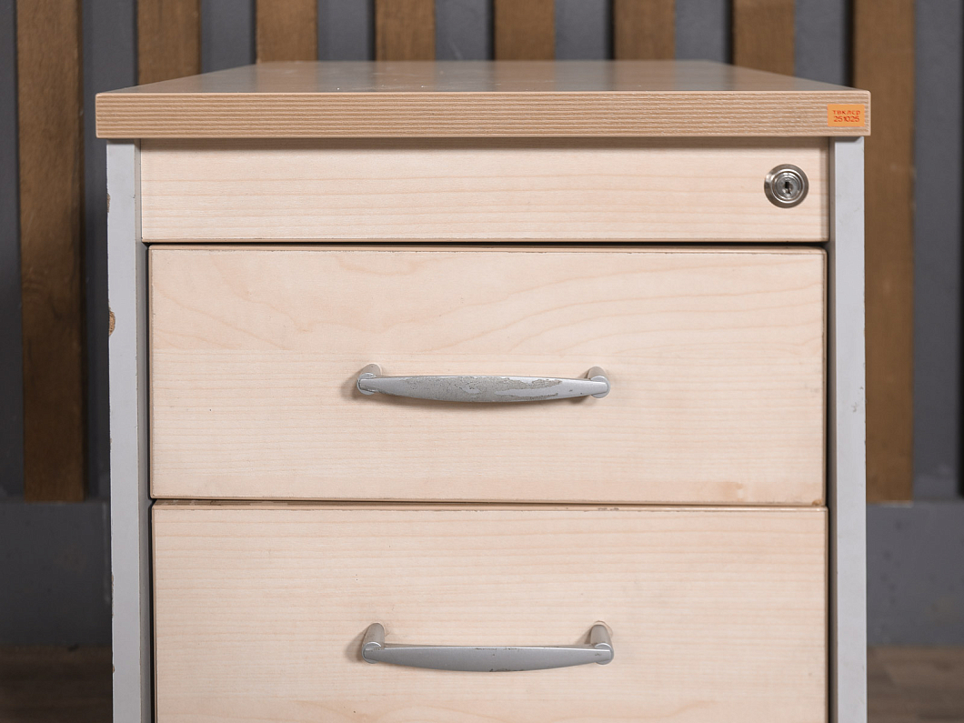 Тумба подкатная ЛДСП Клен (ТВКЛСР-251025) Тумба подкатная ЛДСП Клен (ТВКЛСР-251025)