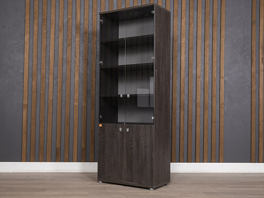 Шкаф для документов Экспро Vasanta ЛДСП Венге Россия