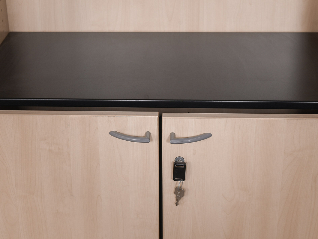 Шкаф для документов Steelcase ЛДСП Бук США (ШДБК1-160425)