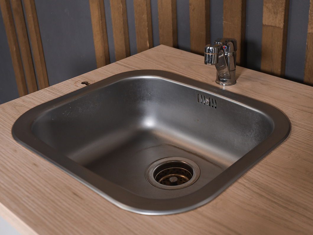 Кухонный гарнитур ЛДСП Серый (КХГ-301025)