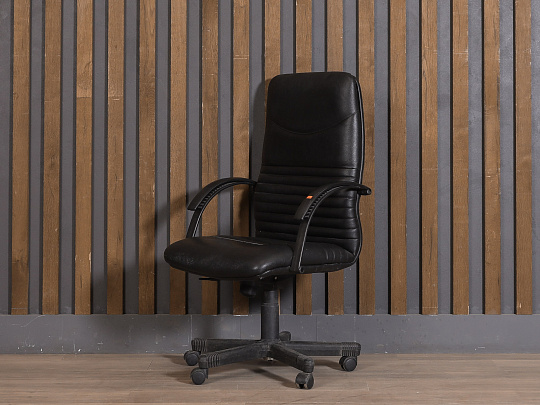 Кресло руководителя Искусственная кожа Чёрный