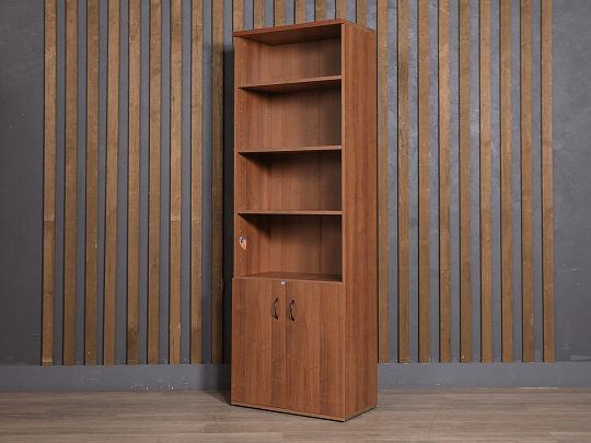 Шкаф для документов ЛДСП Вишня