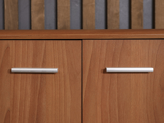 Тумба под оргтехнику МДФ Орех