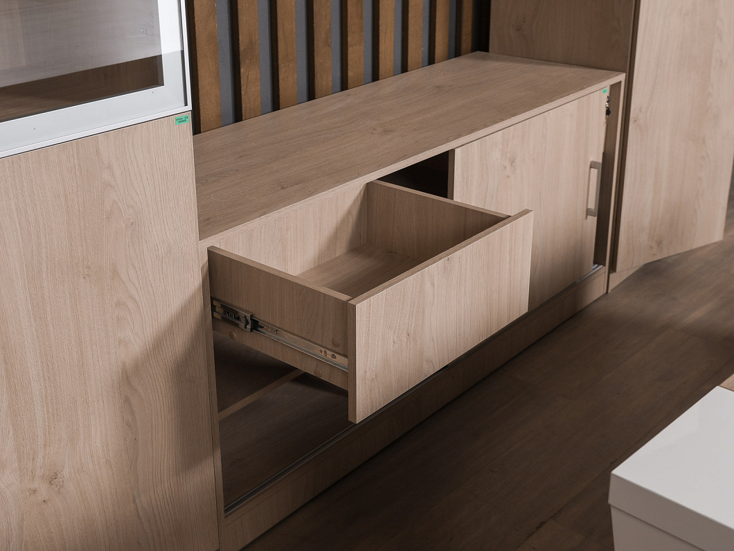 Кабинет руководителя Pointex Asti ЛДСП Бук Россия (КРББК-300825)