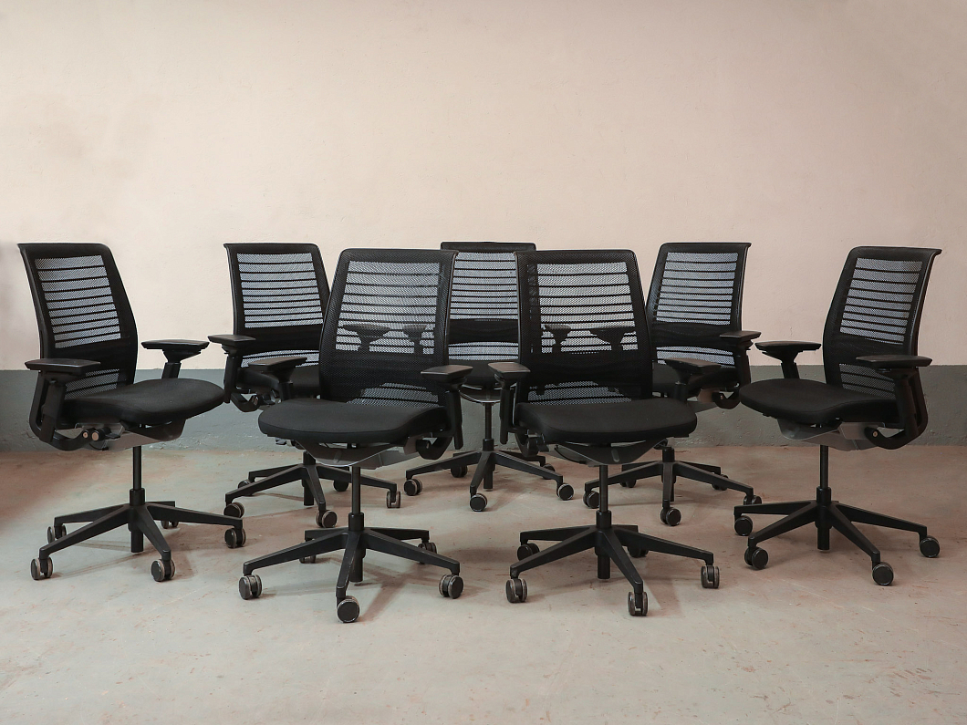 Офисное кресло Steelcase Think V2 Ткань Чёрный Франция (КПТСЧ-030626)
