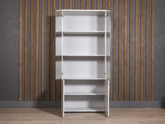 Шкаф для документов ЛДСП Серый