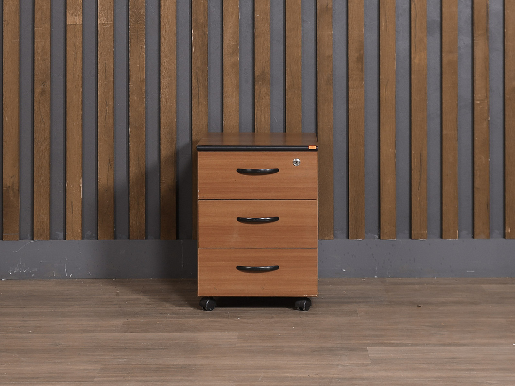 Тумба подкатная ЛДСП Вишня (ТВВШ1-211025)