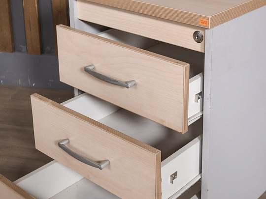 Тумба подкатная ЛДСП Клен