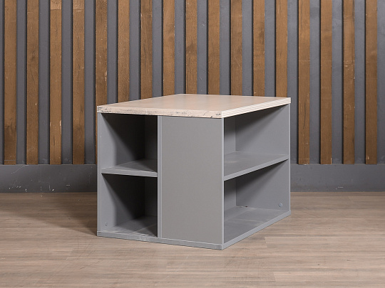 Тумба под оргтехнику Офис-Директ Berlin ЛДСП Дуб Россия