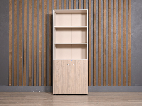 Шкаф для документов ЛДСП Ясень шимо