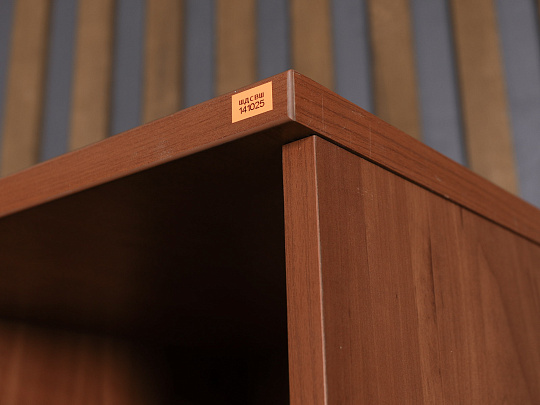 Шкаф-стеллаж для документов ЛДСП Вишня