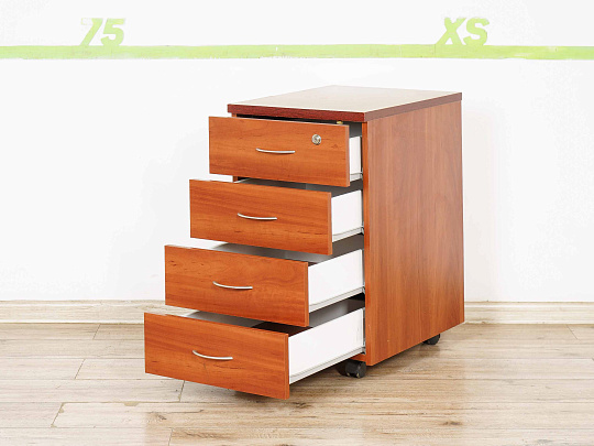 Тумба подкатная ЛДСП Вишня