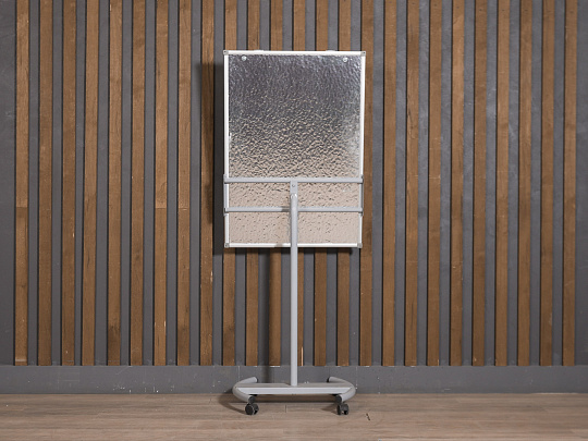 Доска-флипчарт Металл Белый