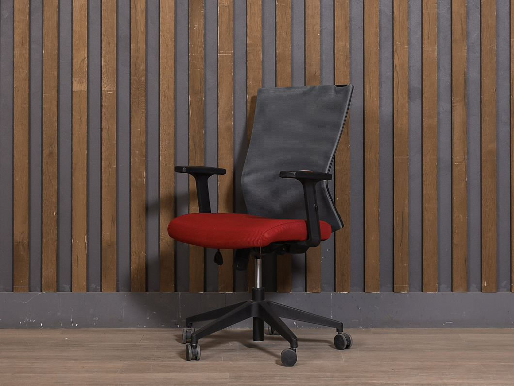 Офисное кресло Sunon Iron Ткань Красный Китай (КПКР-300924)