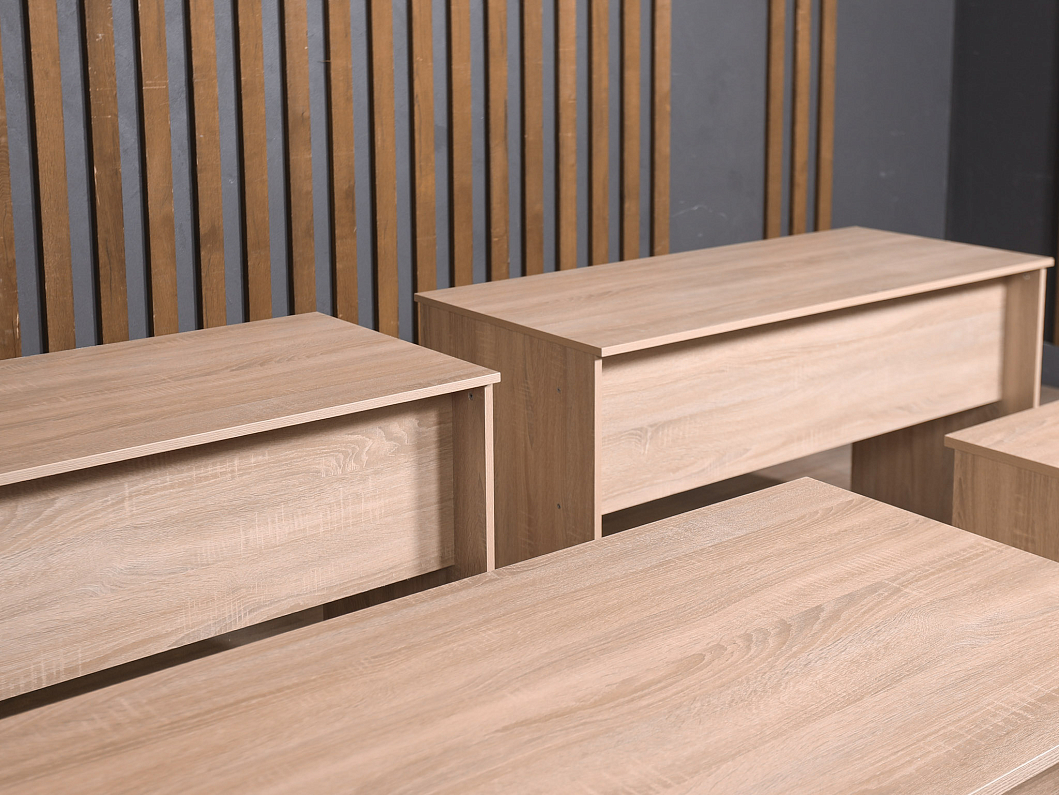 Стол прямоугольный ЛДСП Дуб сонома (СПНДС-171225)