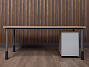 Стол с тумбой для офиса 1800x900x750 мм Kinnarps ДСП Бук Швеция (СТБК1-121223)