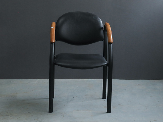 Конференц-кресло Искусственная кожа Чёрный