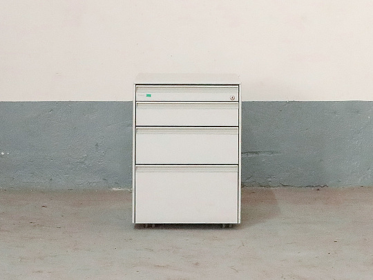 Тумба подкатная Bene ЛДСП Серый Австрия