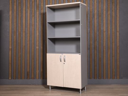 Шкаф для документов Офис-Директ Berlin ЛДСП Дуб Россия