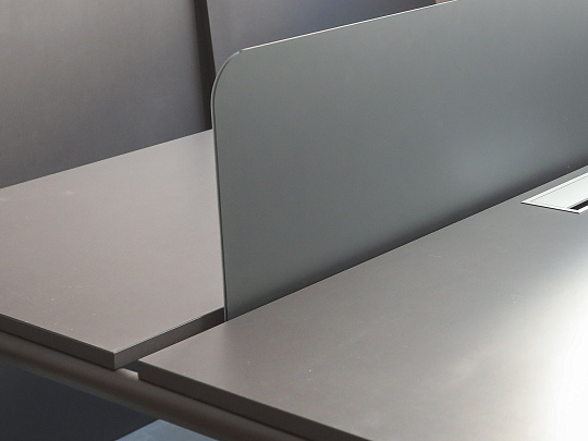 Комплект офисной мебели UFFIX Essence ЛДСП Серый Италия