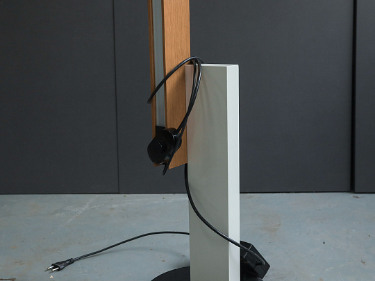 Лампа напольная Дерево Бежевый