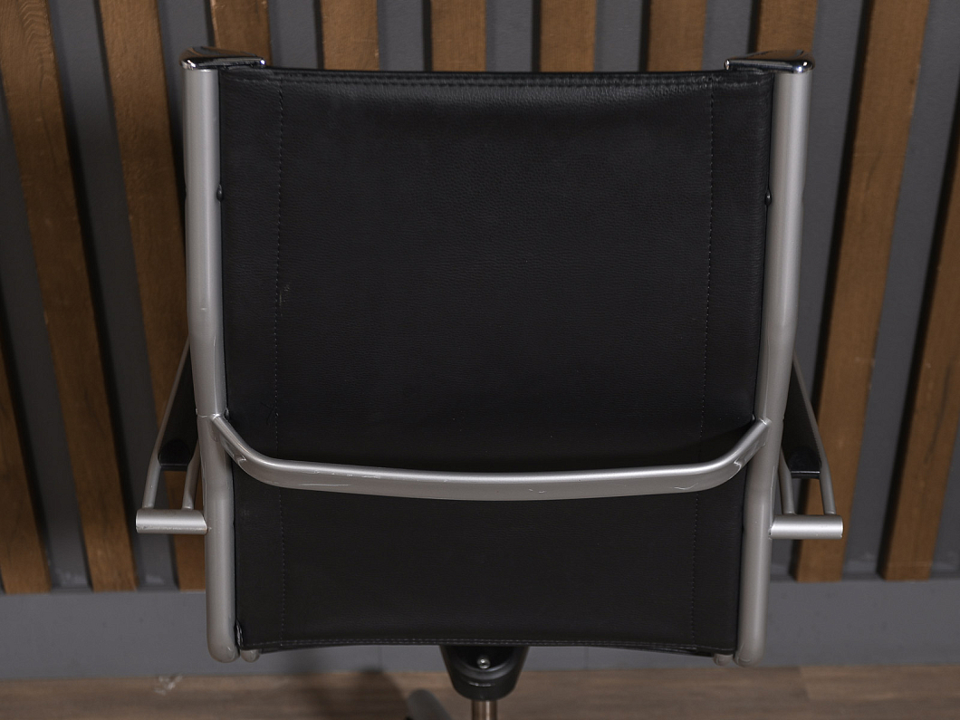 Кресло руководителя SitLand Hera Кожа Чёрный Италия (КРКЧ-280925)