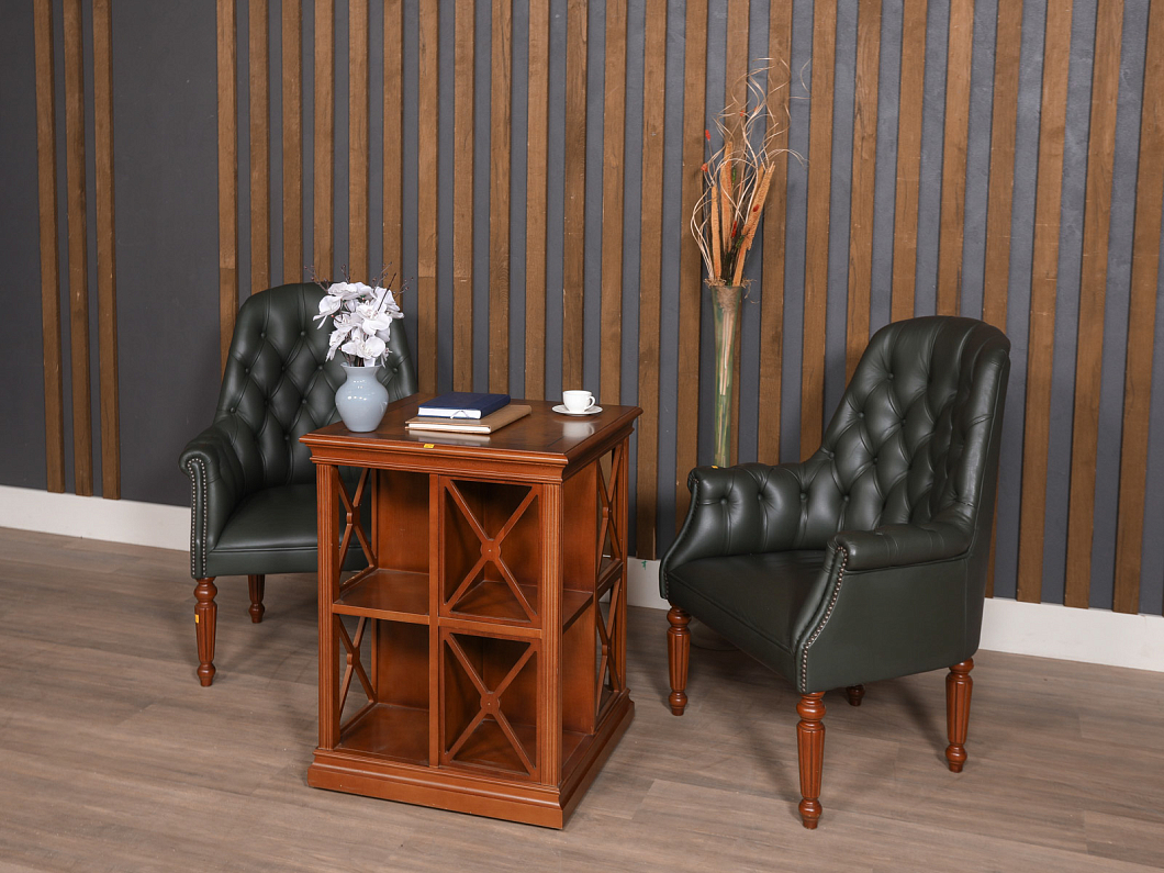 Кресло Art & Moble Кожа Зелёный Италия (ММКЗЛ-090725)