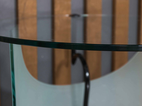 Журнальный столик Стекло Ольха