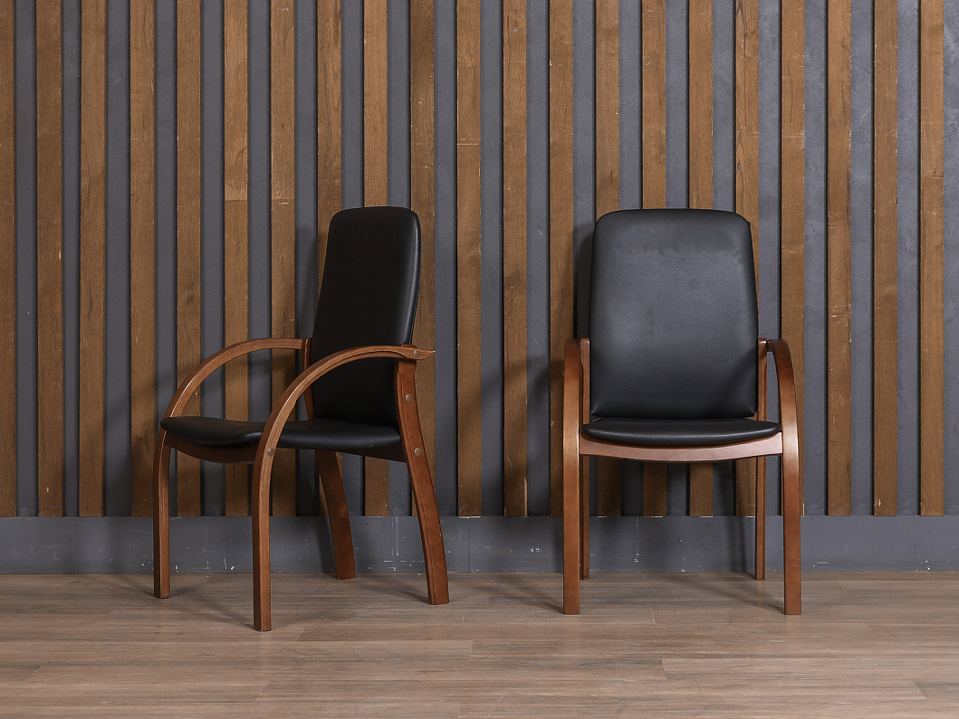 Конференц-кресло Искусственная кожа Чёрный (КФЭЧ-260226)