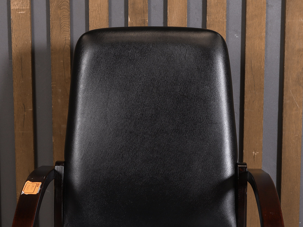 Конференц-кресло Искусственная кожа Чёрный (КФЭЧ-190625)