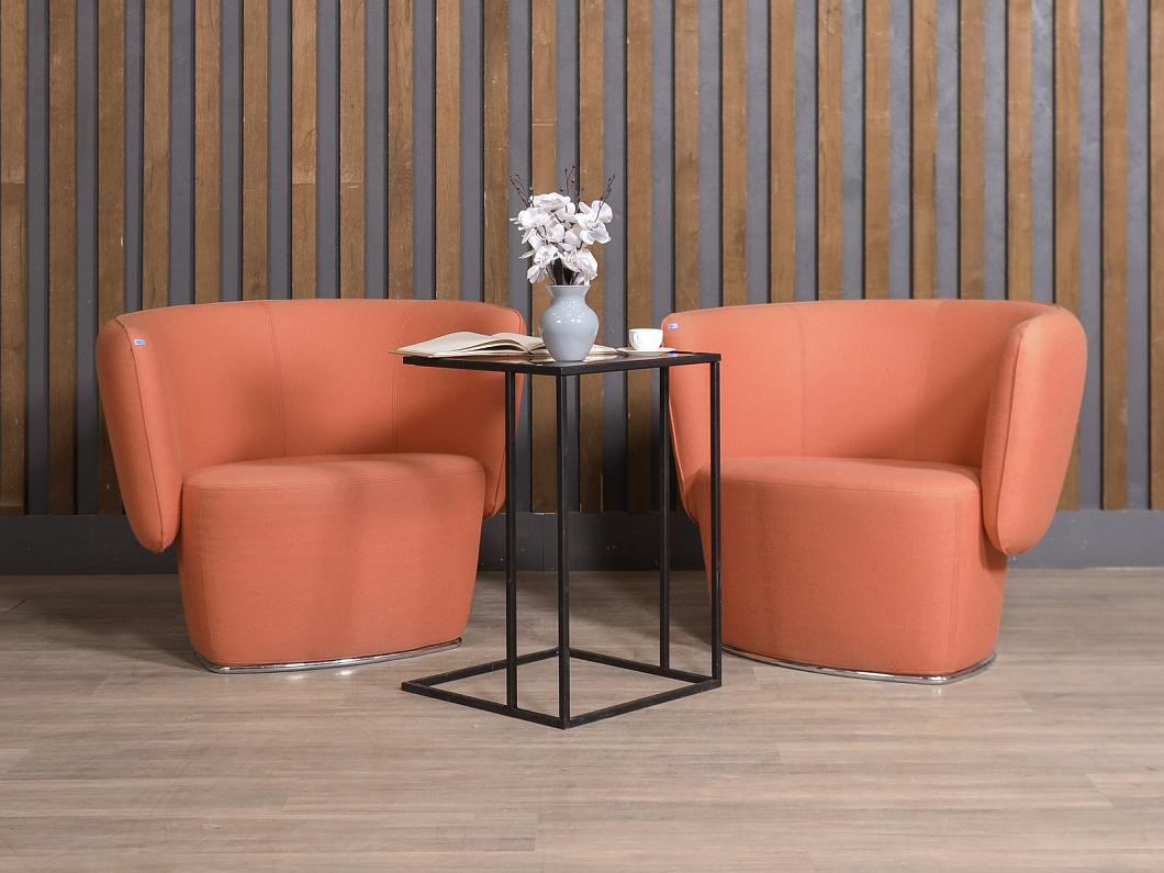 Кресло SOFTLINE Ткань Красный Дания (КМТРЗ2-281225)