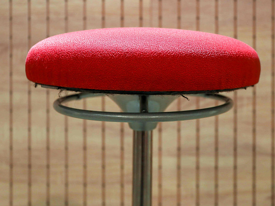 Барный стул Ткань Красный Россия