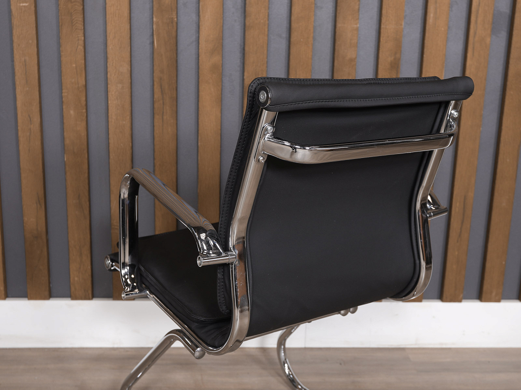 Конференц-кресло Искусственная кожа Чёрный Европа (КФЭЧ-180325)