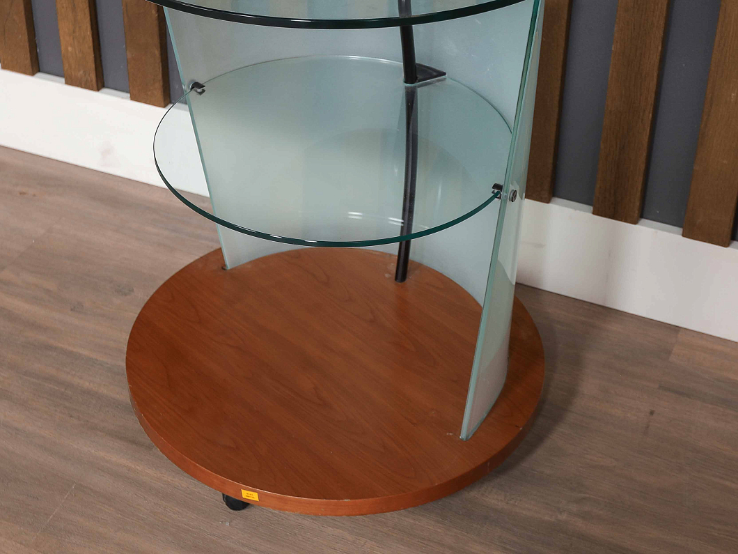 Журнальный столик Стекло Ольха (ЖСОЛ-090725)