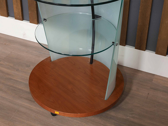 Журнальный столик Стекло Ольха