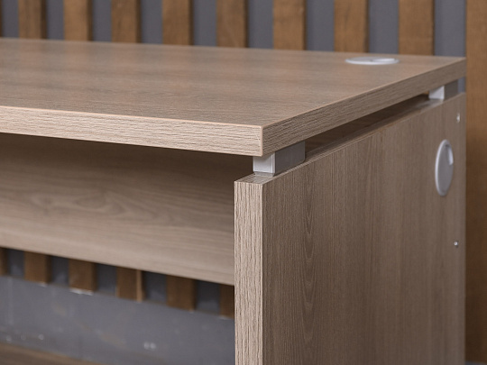 Стол прямоугольный ЛДСП Ясень шимо