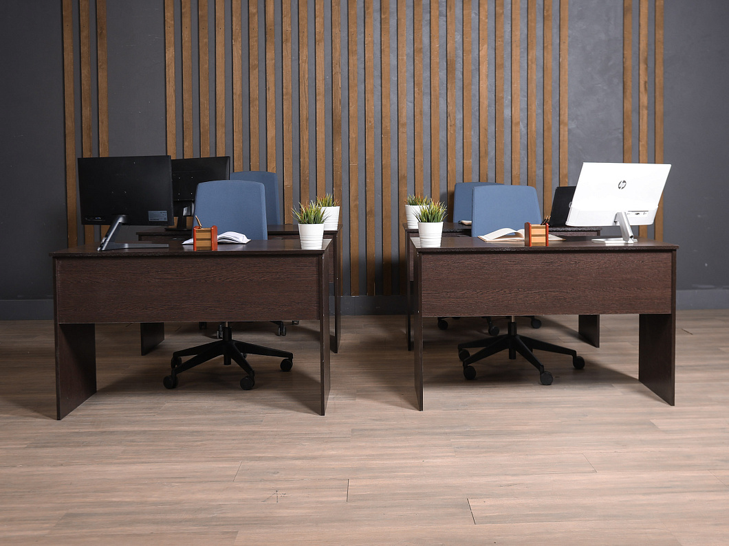 Стол прямоугольный ЛДСП Венге (СПНВГ-171225)