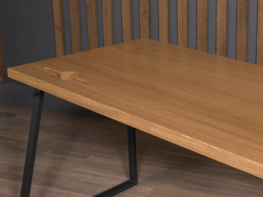 Стол руководителя ЛДСП Орех